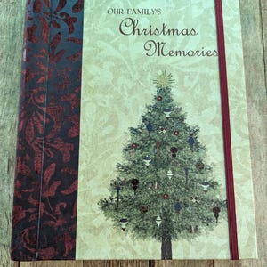 Christmas Memories Scrapbook Journal
