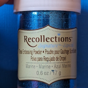 Embossing Powder, Marine Tinsel Embossing Powder