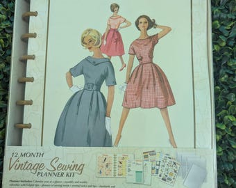Vintage Simplicity Planner Kit, Blank Planner