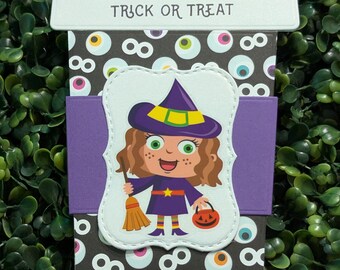 Halloween Trick-or-Treater Gift Card Holder