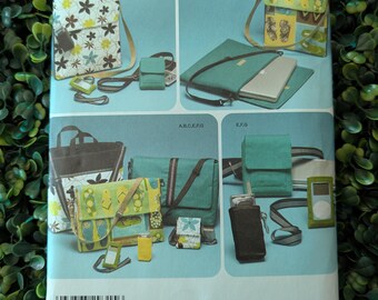Sewing Pattern, Simplicity 4391, Messenger Bag, Tote Bag
