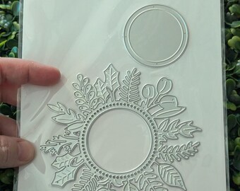 Wreath Metal Cutting Die by Scrapbook.com