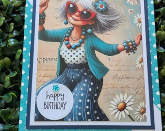 Birthday Card, Handmade Greeting Card