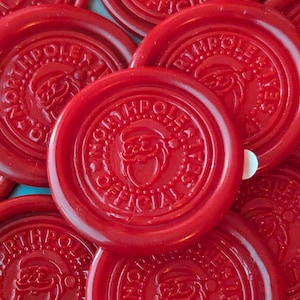 North Pole Official Seal Wax Seals, Adhesive Wax Seals