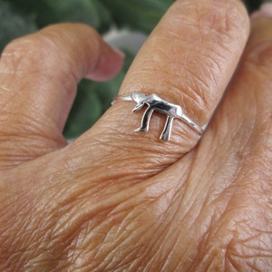 Sterling Silver Jewish CHAI Ring&gt;Dainty Jewish Chai ring,Chai,Religious jewelry,Jewish jewelry,925 Rings,Dainty Sterling Ring,Jewish Chai