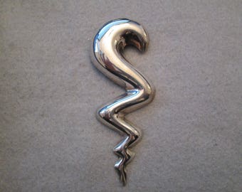 Sterling silver snaffle pin brooch | BP818118 Sterling silver snaffle pin brooch | BP818118