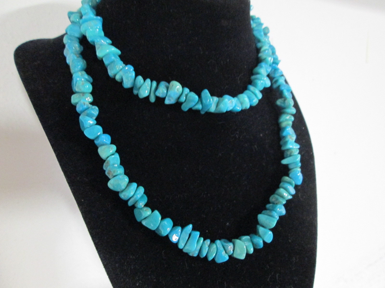 【U LAN】24SS★ [LAN ARCHIVE] The Turquoise Necklace Number Eight Turquoise Necklace – Garland's