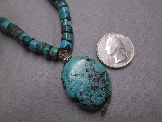 Southwestern Genuine TURQUOISE Necklace>Turquoise… - image 4