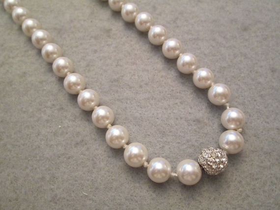 ネックレス・ペンダント murmur [925silver]Petit oval pearl necklace Amazon.com: Sterling Silver Single Pearl Necklace for Women