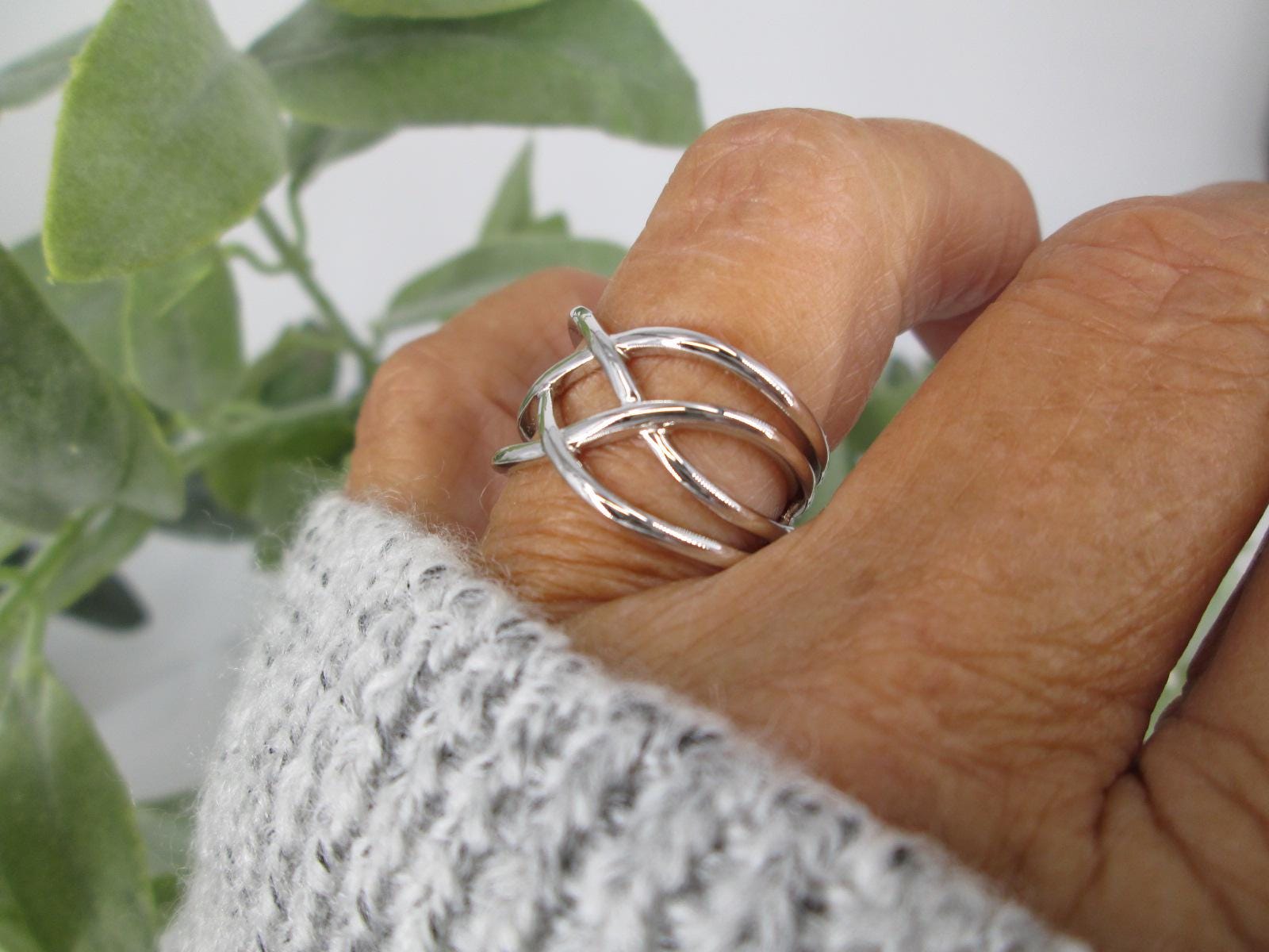 wide cross ring SV925 | Ril.