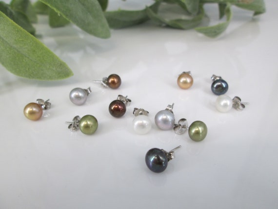Honora cultured pearl stud earrings new arrivals