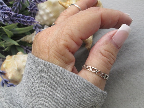 指輪・リング BLENDOFF Eternity Heart Ring Silver 925 Sterling HEART ETERNITY Band>925 Heart Ring,heart Jewelry