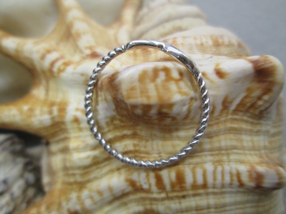 Dainty Sterling Silver INFINITY Ring>925 Infinity… - image 10