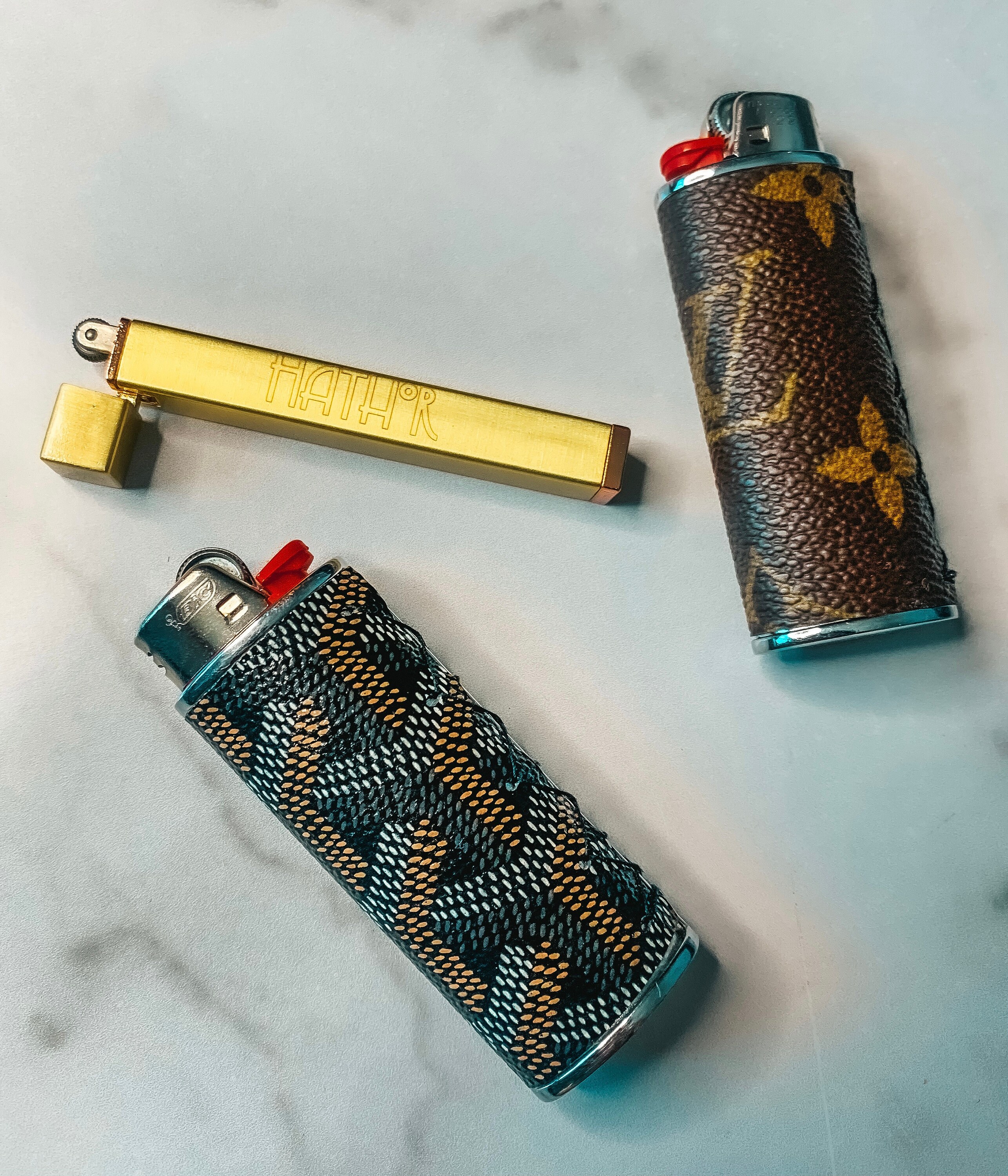 Gold Lighter Etsy