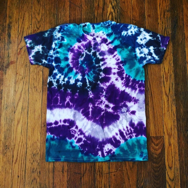 Rainbow Tie Dye V-Neck