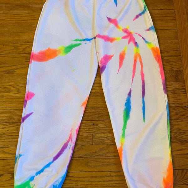 Bright Neon 90s Vibe Sweatpants