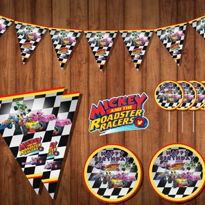 Mickey and the roadster racers party kit
