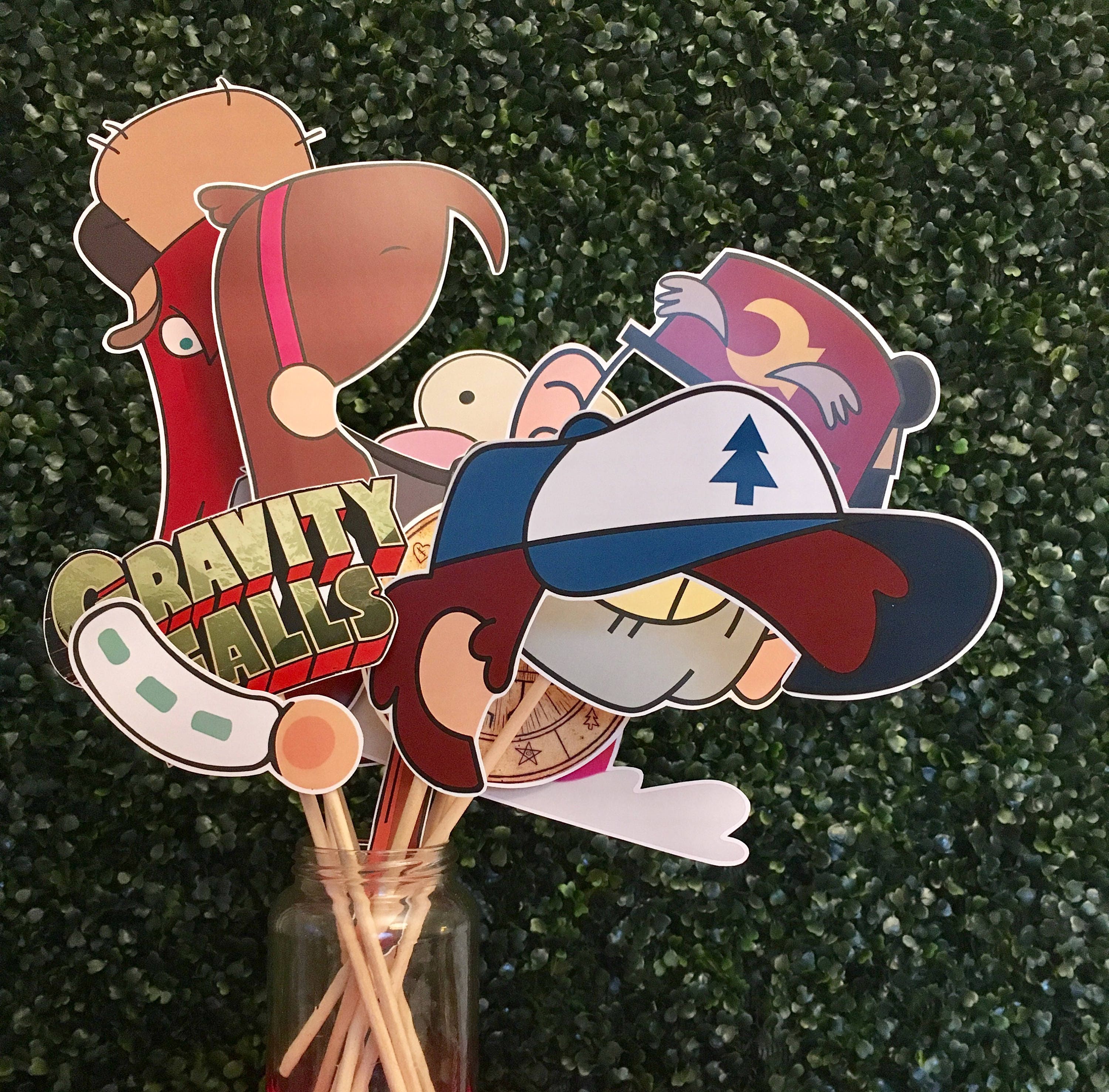 Gravity Falls Photo Props, Birthday, Party Etsy