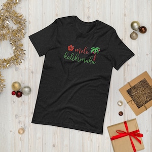 Mele Kalikimaka, Hawaiian Christmas, Unisex t-shirt