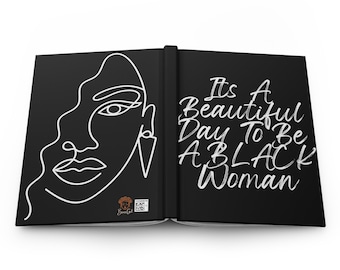bellissimo giorno per essere una donna nera, diario di donna nera, diario di ragazza nera, regalo per ragazza nera, regalo per sorella, festa della mamma, regalo di festa