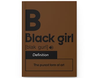 Black Girl Journal Matte