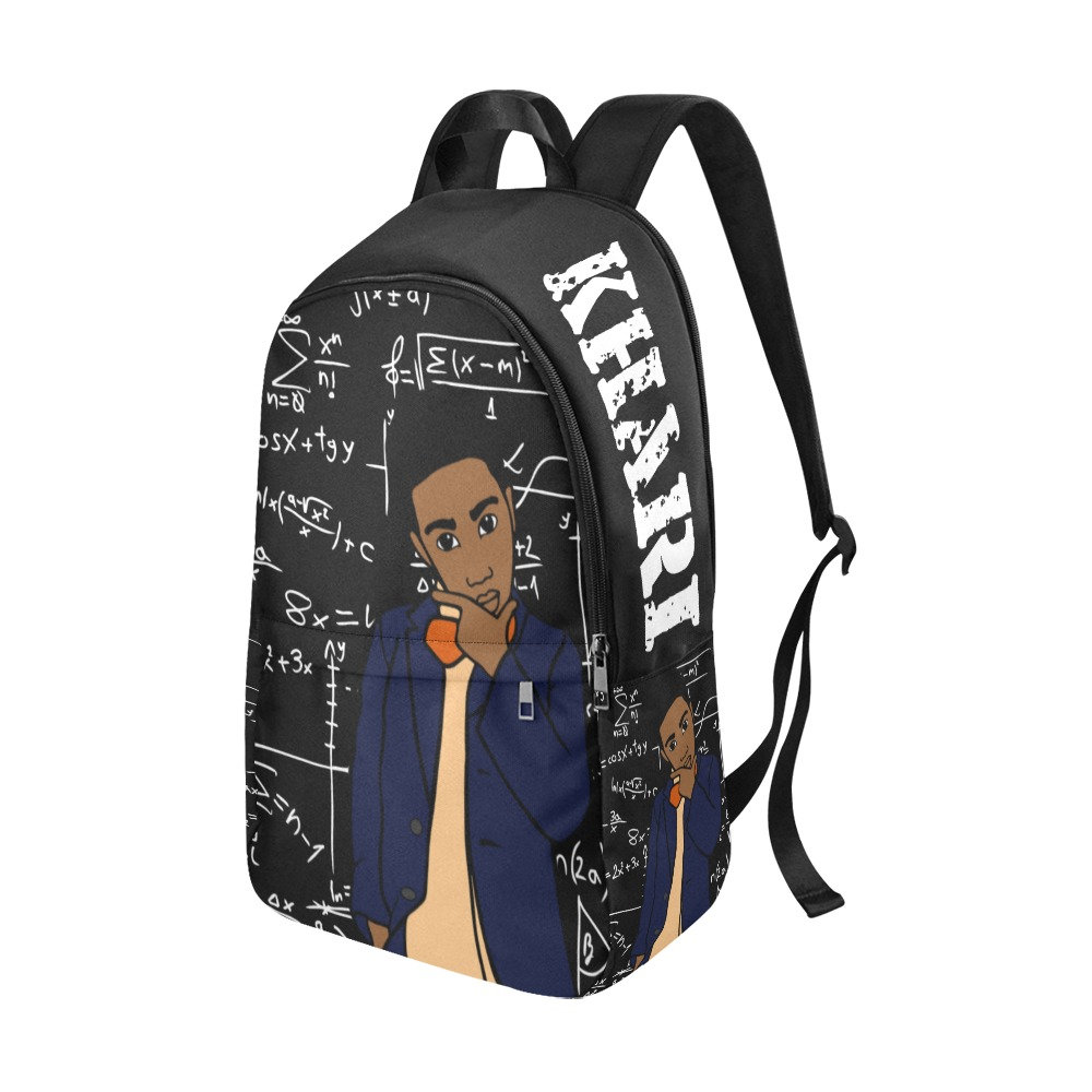 Black Boy Leather Backpack Brown Boy Backpack Personalized 