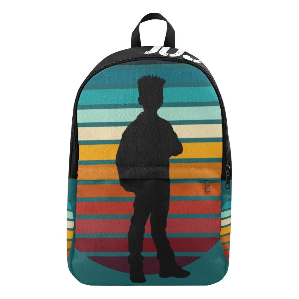 Black Boy Book Bag Black Boy Backpack Black Boy Lunch Box Etsy