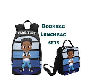 Black boy bookbag, black boy backpack, back to school, black boy joy, black boy bag, custom bookbag, custom bacpack
