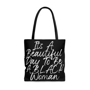 Schwarzes Mädchen Tasche, schöner Tag, um eine schwarze Frau zu sein, schwarze Frau Tasche, Mädchen Reise, schwarze Mädchentasche,