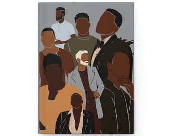 Black Men United, Black Man Journal, Black Men Matter, Black History Month, Gift for Dad, Gift for Men, Men gift, BLM