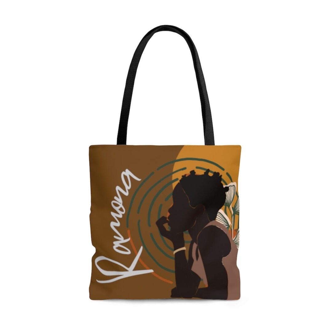Black Girl Tote Bag Black Owned Shop Black Girl Bag Custom Etsy