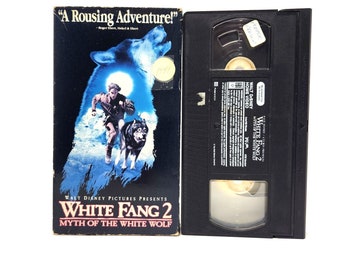 White Fang 2: Myth of the White Wolf (VHS, 1995) Scott Bairstow, Disney (v4)