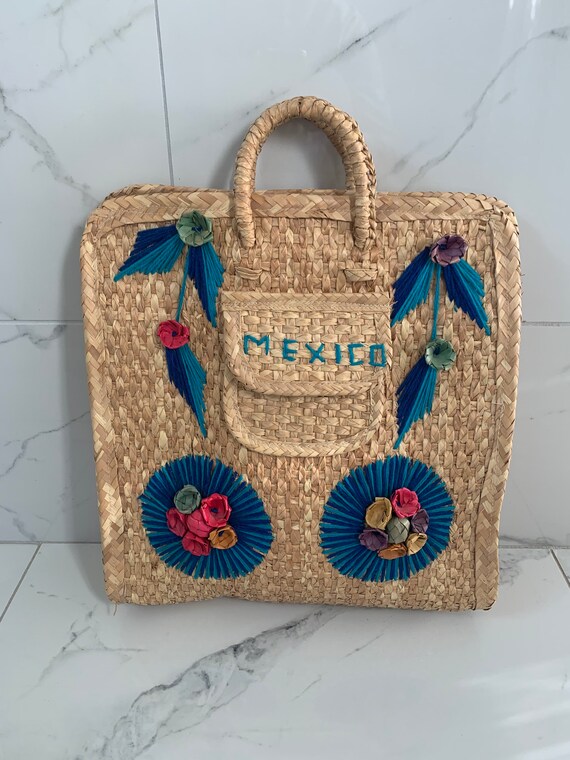 Vintage wicker purse