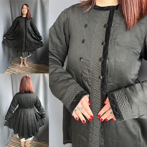 Ukrainian vest Handmade application Vintage vest Antique jacket Ukrainian jacket Ethnic jacket Ethnic clothes Vintage outfit