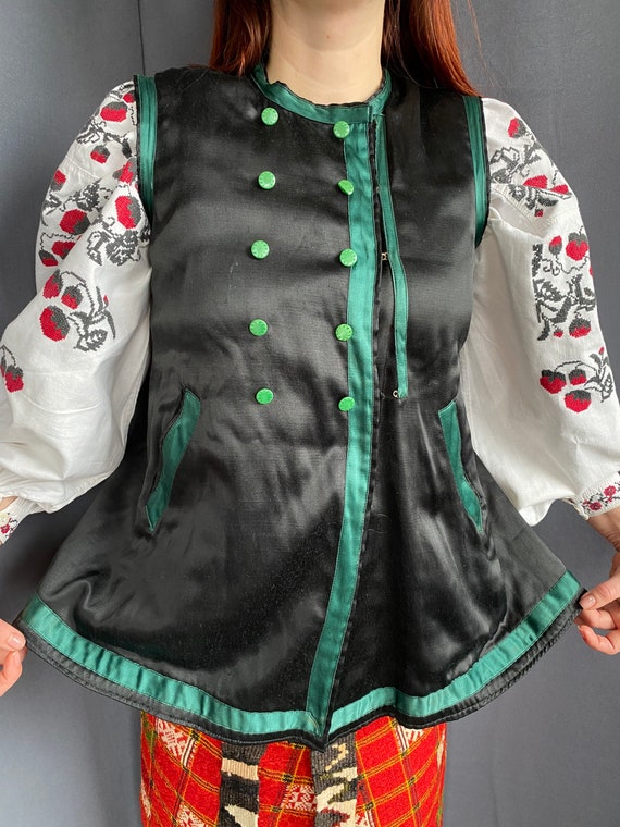 Vest Vintage vest Folk clothes Vintage outfit Han… - image 2