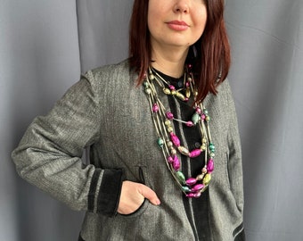 Antique vintage vest Womens clothing Kersetka Vintage charm Gift for her Antique clothes Wear traditional Antique Vintage jacket Ukrainian