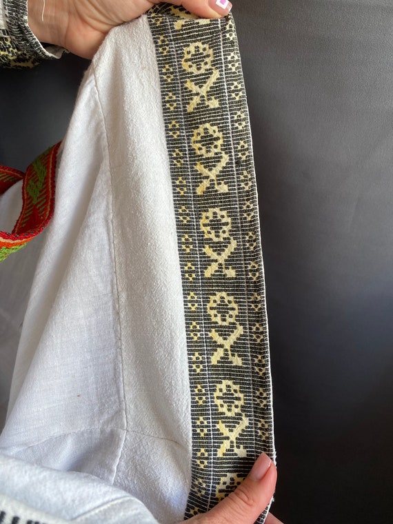 Romanian dress Vintage Romanian blouse Embroidere… - image 10