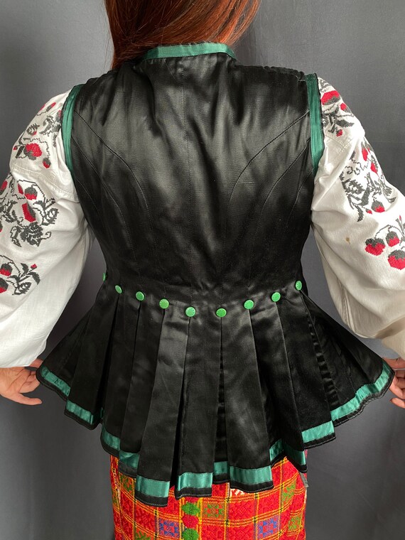 Vest Vintage vest Folk clothes Vintage outfit Han… - image 4