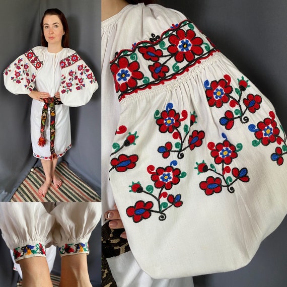 Embroidered dress Ukrainian dress Handmade vyshyv… - image 1