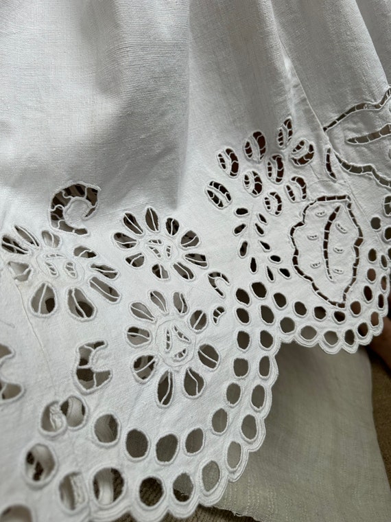 Romanian embroidered skirt Antique Skirt Vyshyvan… - image 8