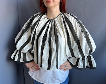 Louis Vuitton Style Romanian Blouse Sibiu Traditional