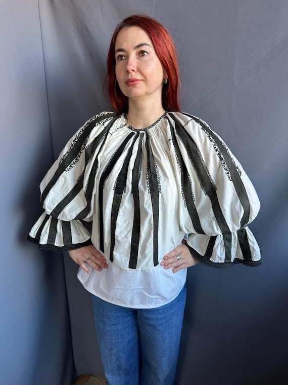 Louis Vuitton Style Romanian Blouse Sibiu Traditional Romanian