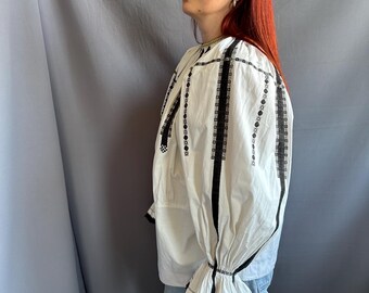 Louis Vuitton Style Romanian Blouse Sibiu Traditional Romanian