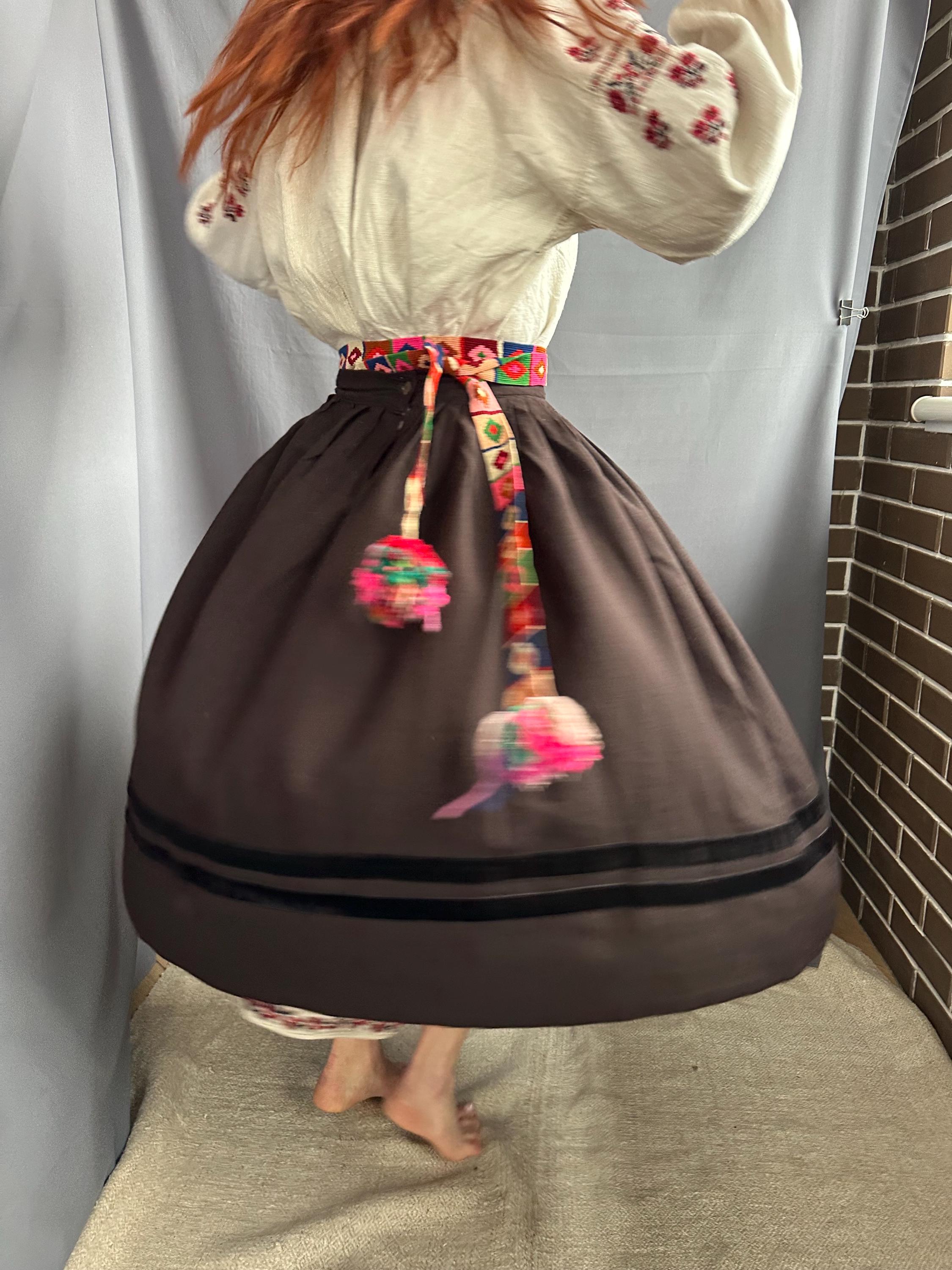 Hungarian Traditional Skirt - Etsy