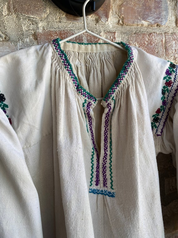 Romanian blouse Antique blouse Antique shirt Vint… - image 4