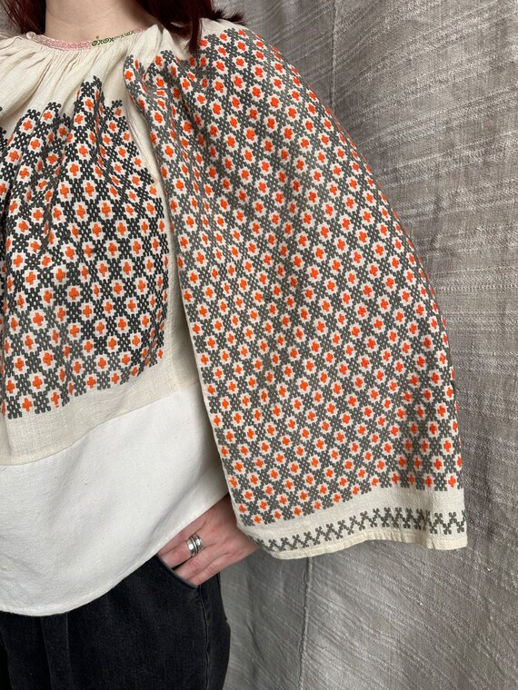 Romanian Blouse Antique Blouse Embroidered Blouse Vintage