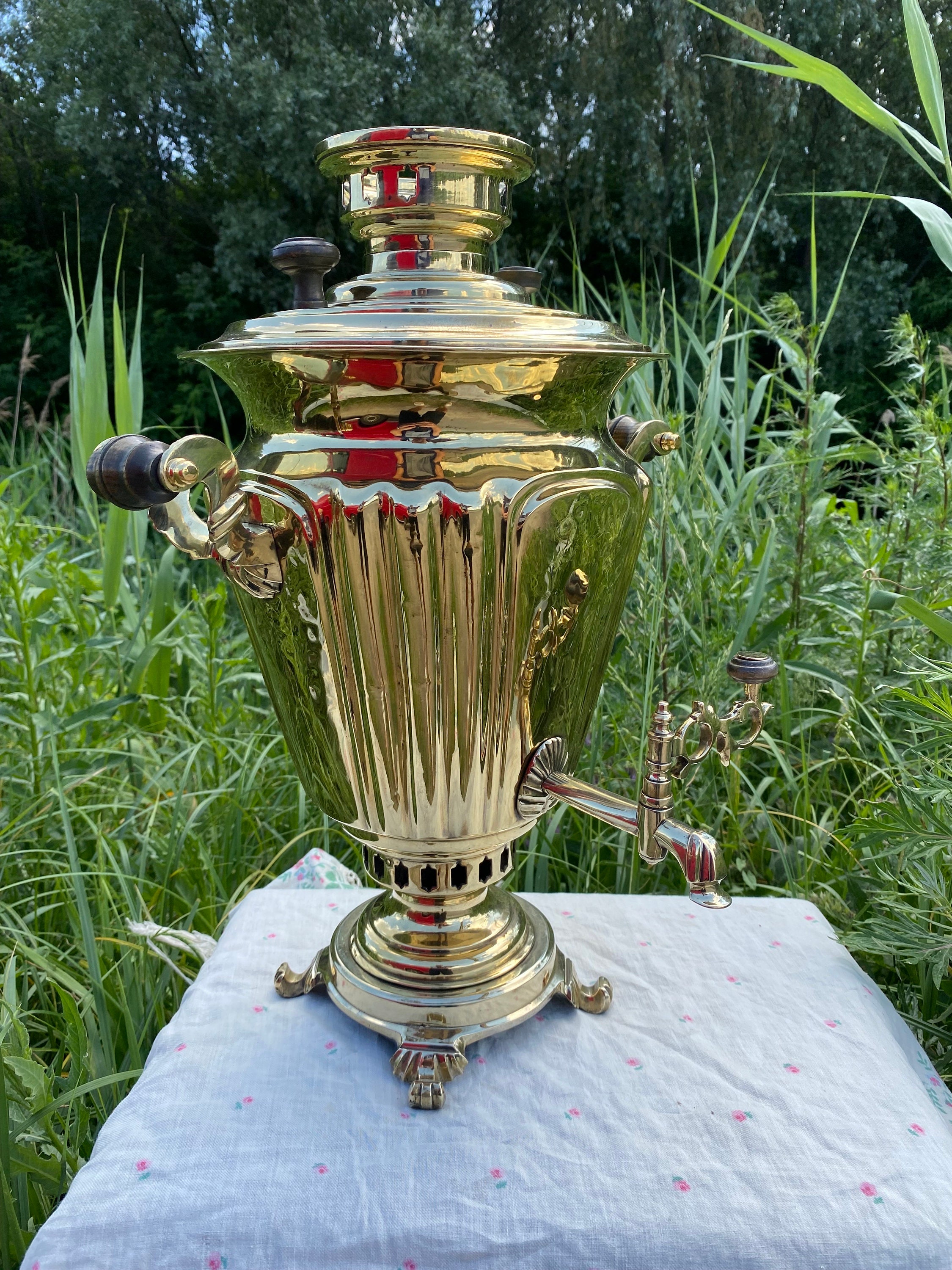 アンティーク バタショフ サモワール ソビエト製ティーポット