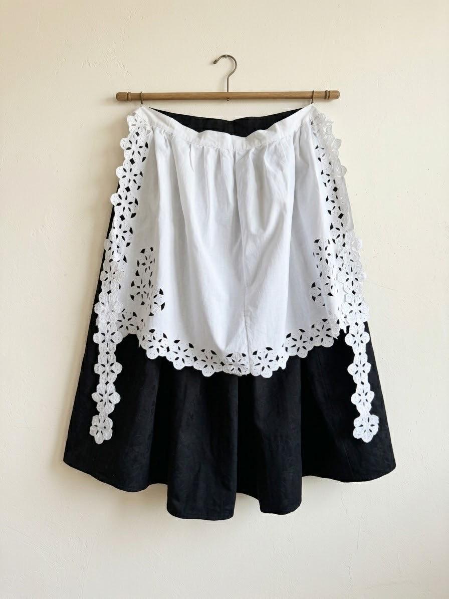 ヴィンテージレースエプロン - Etsy 日本
