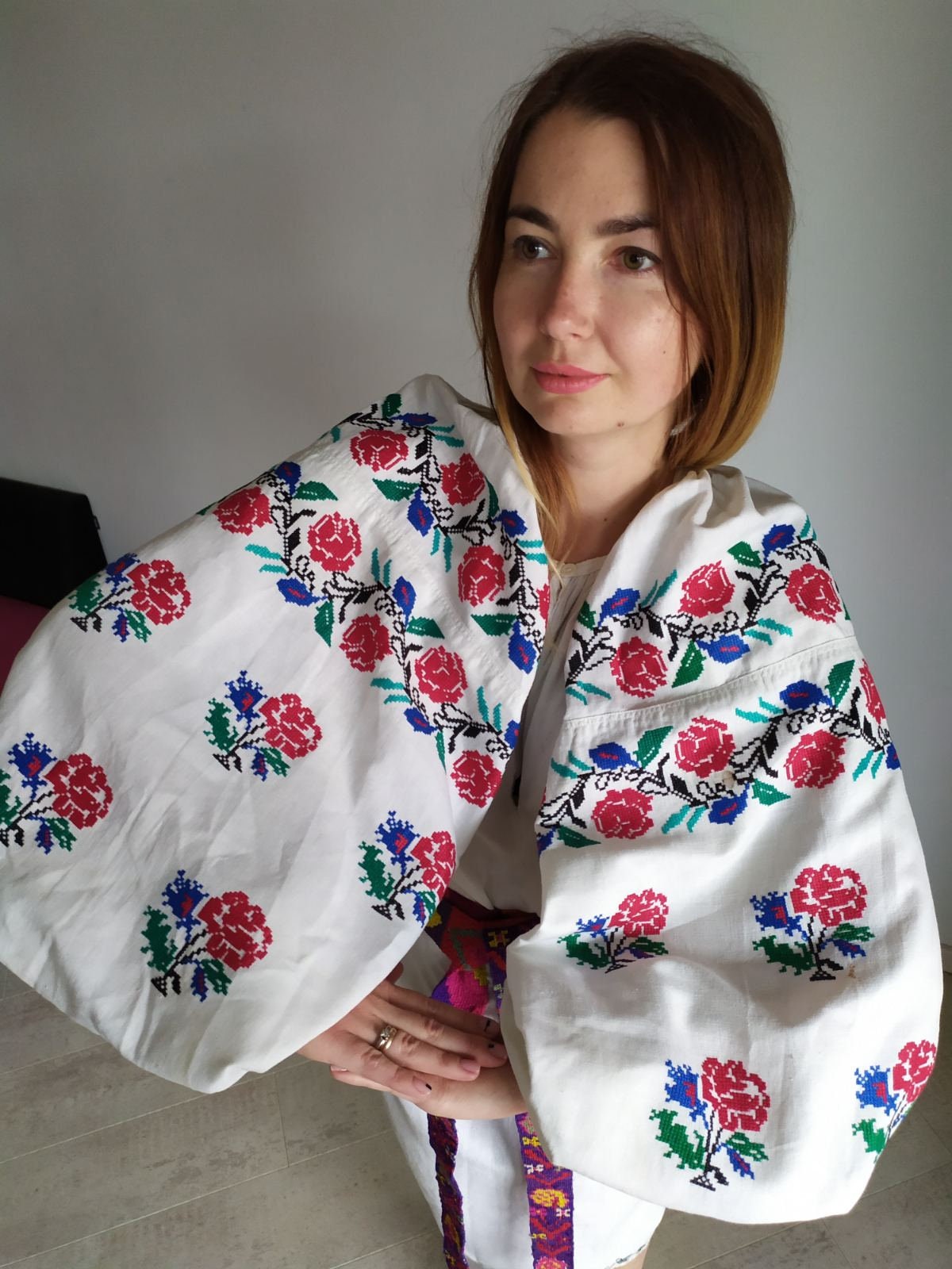 Big Big Sleeves Ukrainian Vyshyvanka Handmade Sorochka | Etsy