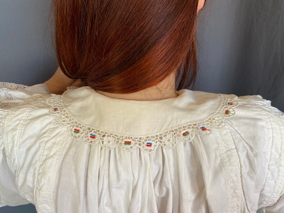 Romanian blouse  Hungarian blouse Vintage Romania… - image 2